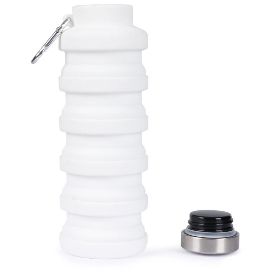 Trespass Μπουκάλι νερού Vavo Folded Silicon Bottle with Caribiner 500ml